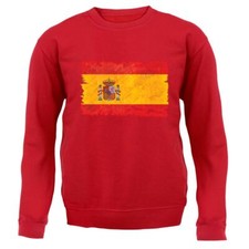 Spain Grunge Style Flag - Kids