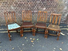Vintage 1930s oak dining