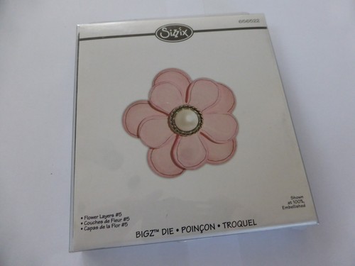 Sizzix bigz flower - sizzix, card