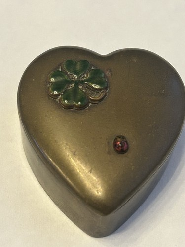 Antique heart shaped hinged - antique,