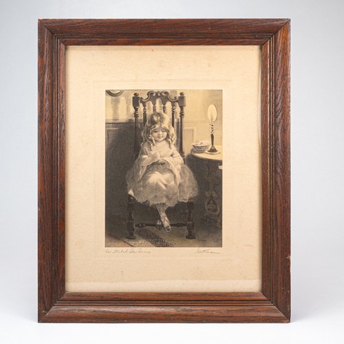 Antique gutmann framed print - framed, a