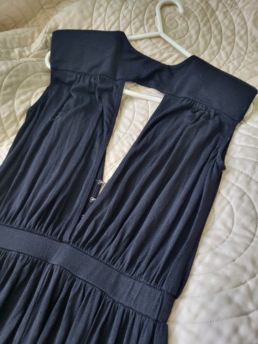 Black jumpsuit plunge - jumpsuit,