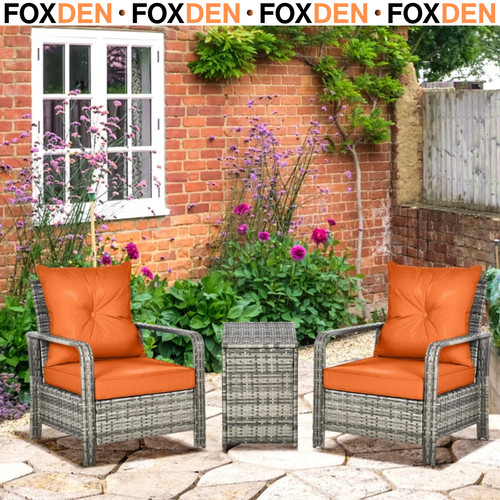Piece rattan garden - 3,