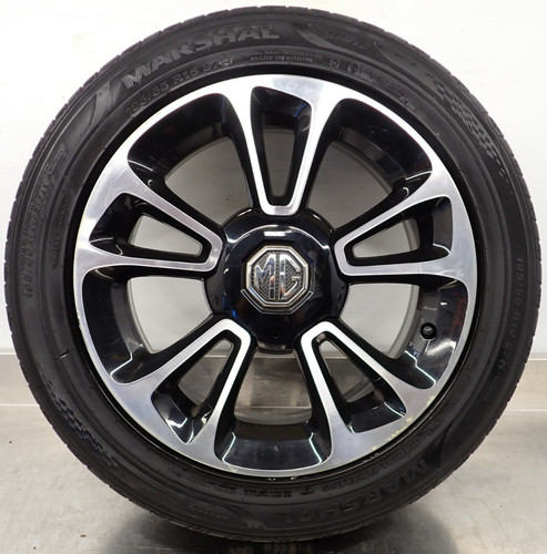 Mg3 black alloy wheel - mg,