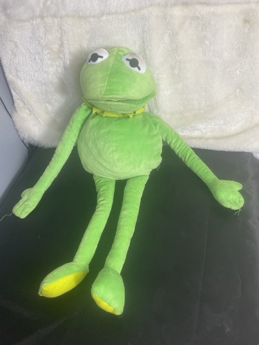 Kermit the frog puppet - frog, plush