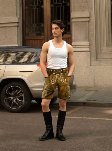 Authentic lederhosen shorts - authentic,