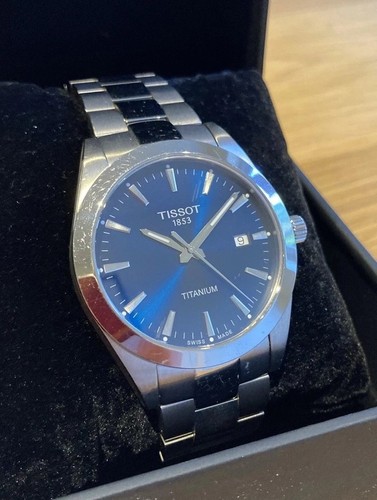 Tissot gentleman titanium blue - gentleman,