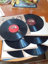 Lot of 10 Vintage  78rpm  records  Shellac   with sleeves  various artists 