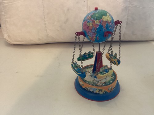 Vintage gondola carousel tin - vintage,