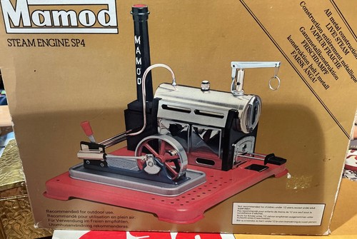Boxed mamod steam - engine,