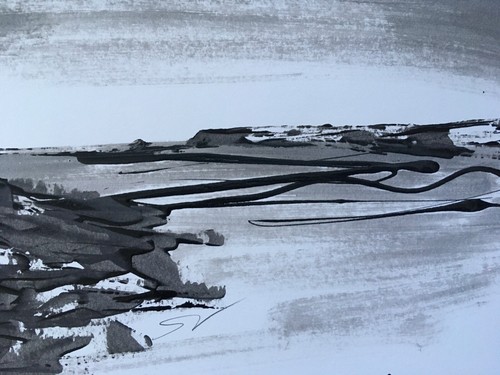 Original signed ink acrylic - original,