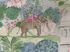 Elephants & Animals Fabric
