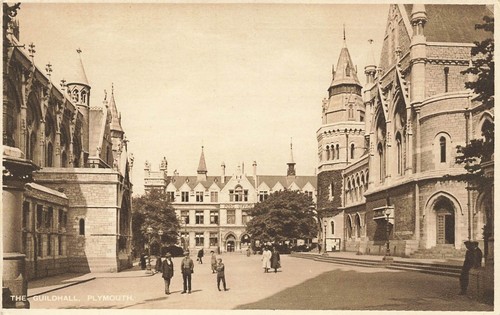 Postcard the guildhall - postcard,