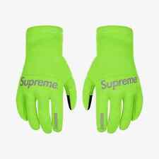 Supreme Gore-tex Windstopper Gloves Bright Green Size - S/M - FW21 - Brand New