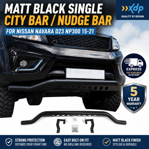 Matt black single city - single, nudge