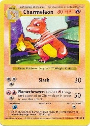 Pokémon tcg charmeleon - tcg,
