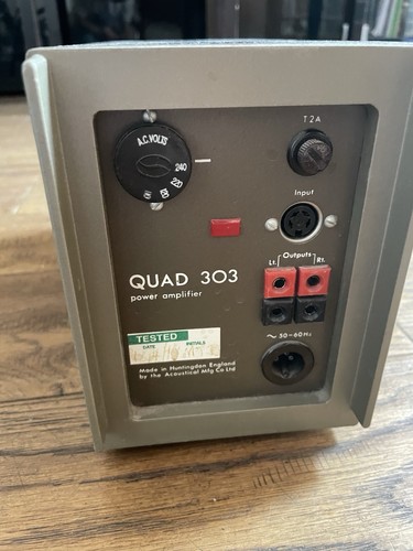 Quad 303 stereo power - stereo,