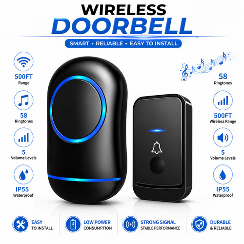 Wireless door bell - wireless,
