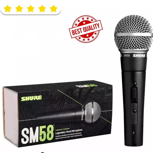 Shure sm58s dynamic vocal - dynamic,
