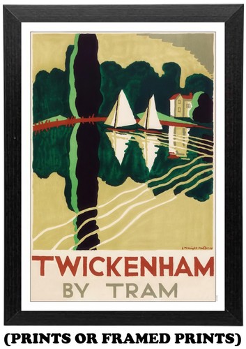 Twickenham tram vintage - by,