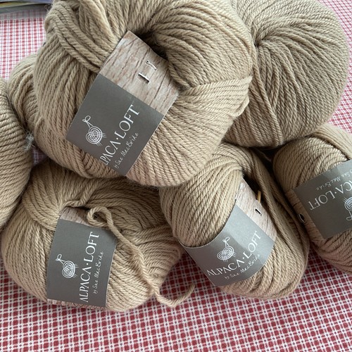 Alpaca loft hand knitting yarn - loft,