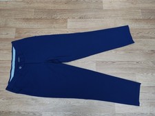Men’s Golf Trousers Oscar Jacobson Dark Blue Size W34 30L