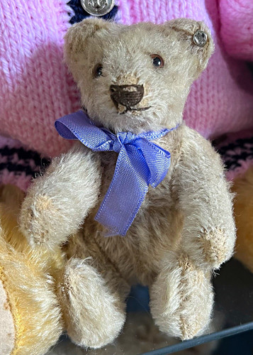 Beige steiff 15x15 bear - beige,