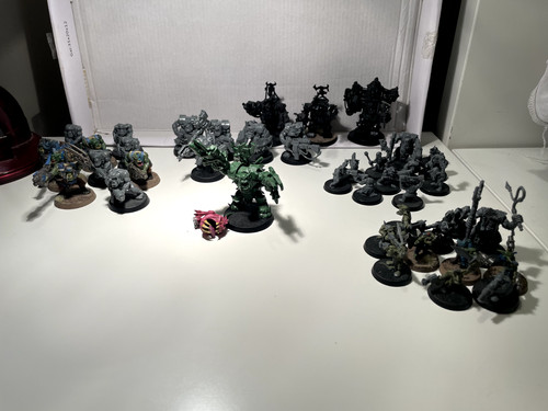Warhammer 40k ork - army, set