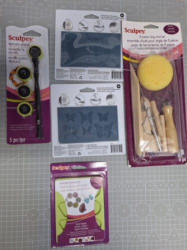 Sculpey clay entire kit tools - clay,