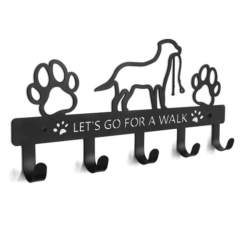 Dog lead hanger holder wall - dog,