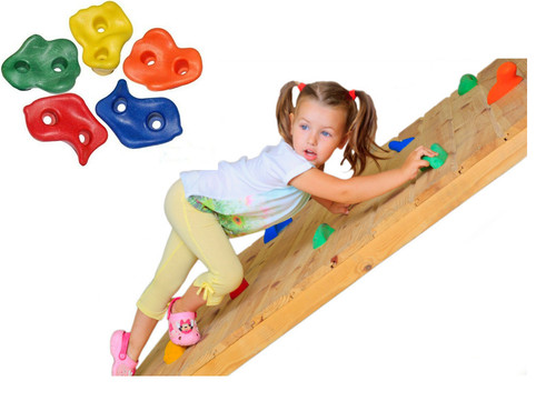Kids plastic climbing stones - climbing,