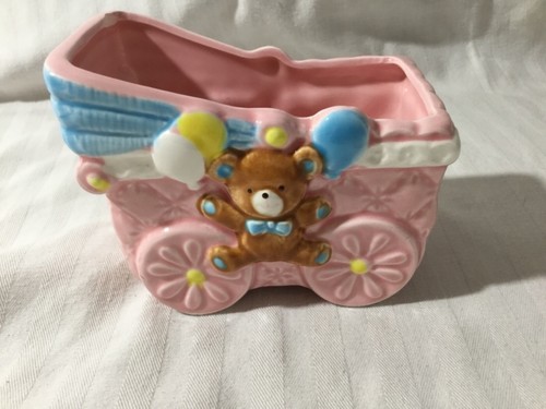 Lefton vintage baby - lefton, carriage