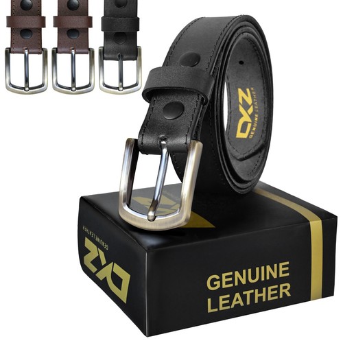 Mens leather belts 100 - leather,