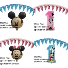 5pc Mickey Minnie Mouse Foil