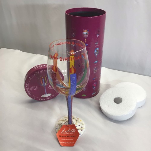 Lolita hand painted wine - hand,