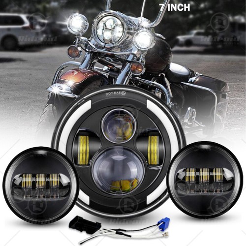 Led headlight projector - 7",