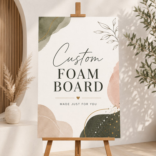 Custom foamex foam board sign - foamex,