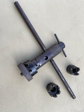 Sheet Metal Hole Cutter, Punch, Hole saw x 3  with Arbor & Handles, 27, 34, 43mm