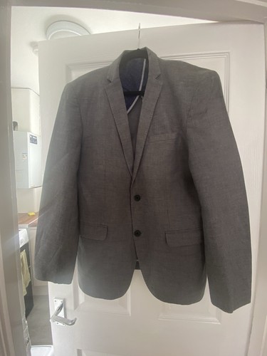 Next men grey cotton blend - men’s,