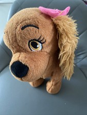 Lucy The Dog Barks Cries Moves Electronic Pet Club IMC Interactive Toys 10”