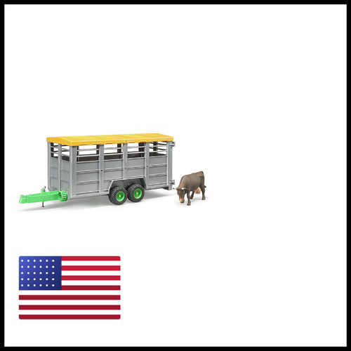 Bruder livestock trailer - bruder,
