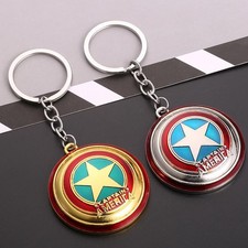Captain America GOLD key ring Marvel gifts