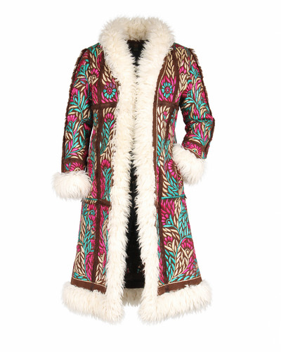 Shearling coat size women - size, 12
