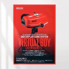 Virtual Boy POSTER Nintendo