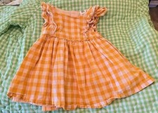 Vintage Baby B Gosh B'gosh 6 Months Yellow Summer Dress Cotton Osh Kosh? Pretty