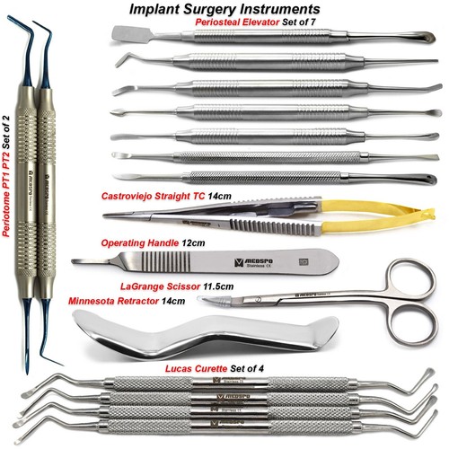 Dental surgical instruments - dental,
