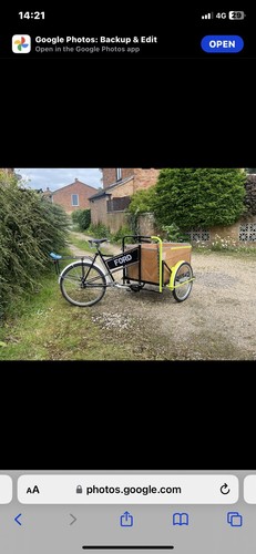Pashley cargo bike - classic, no