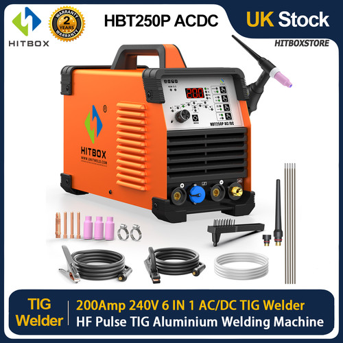 Hitbox 200amp aluminum tig - aluminum, hf