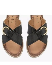 RAVEL Nola Leather Flat