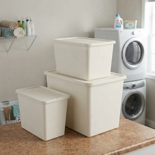 Opaque stackable 80l cream - opaque,
